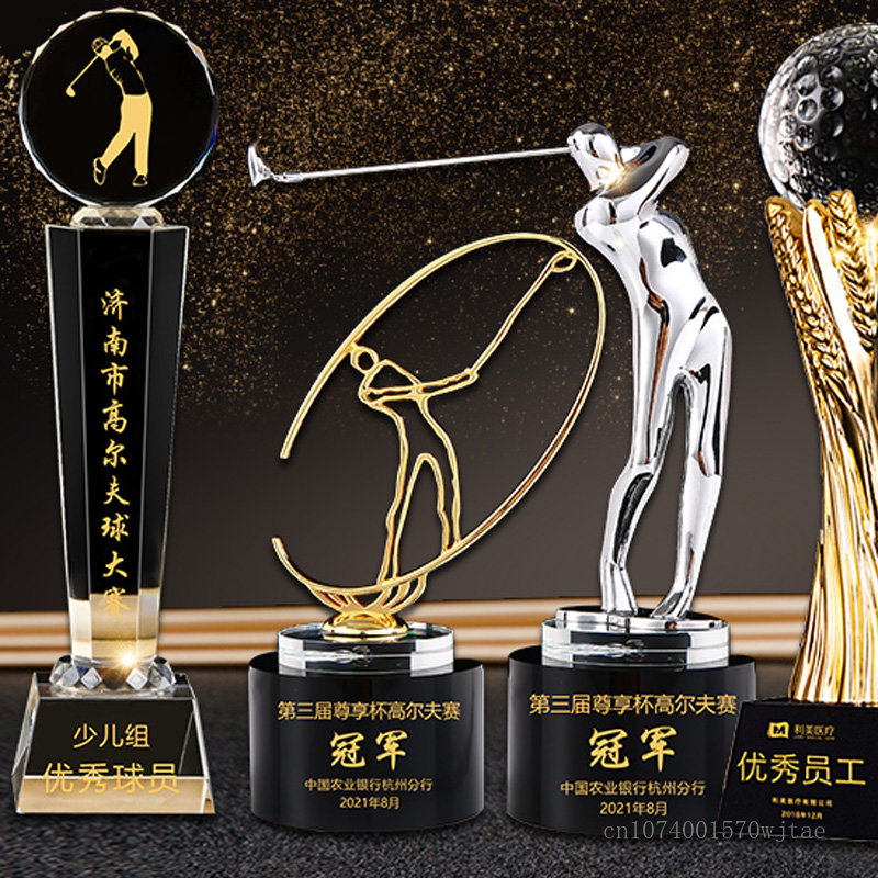 Badminton Cup - Özelleştirilmiş High-end spor Golf serisi kristal