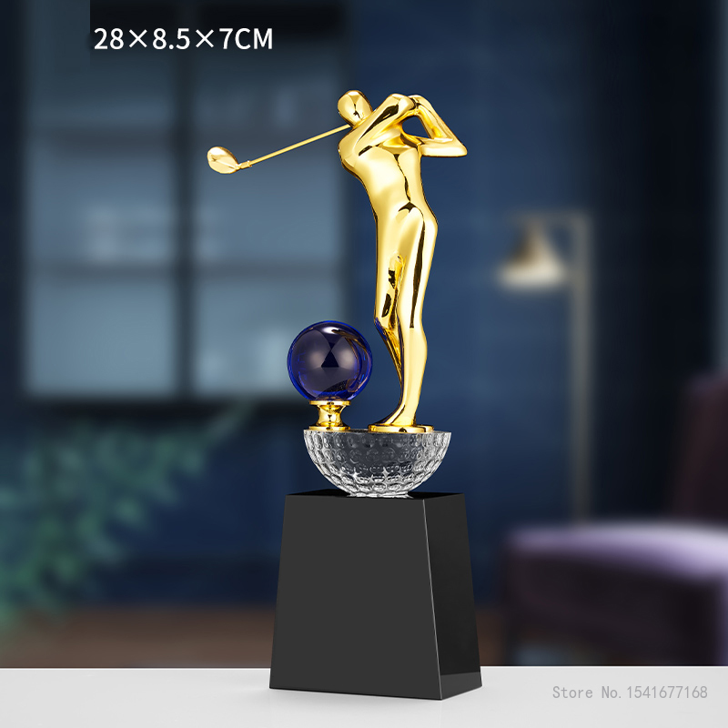 Badminton Cup - Özelleştirilmiş High-end Golf Kristal Kupa, Hatıra