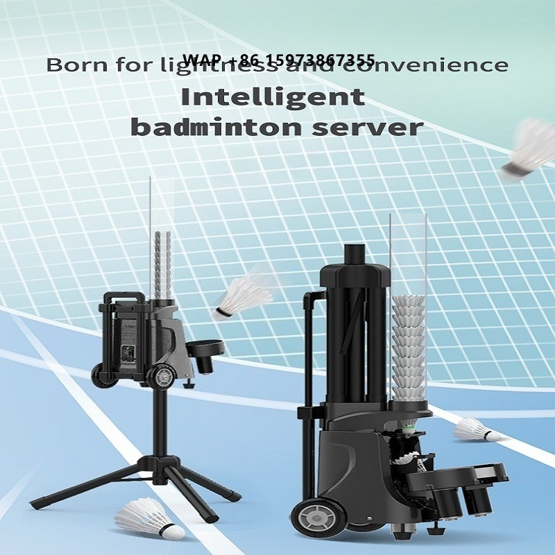 Feeder Machine Badminton - Sıcak Popüler Profesyonel Otomatik Badminton Topu