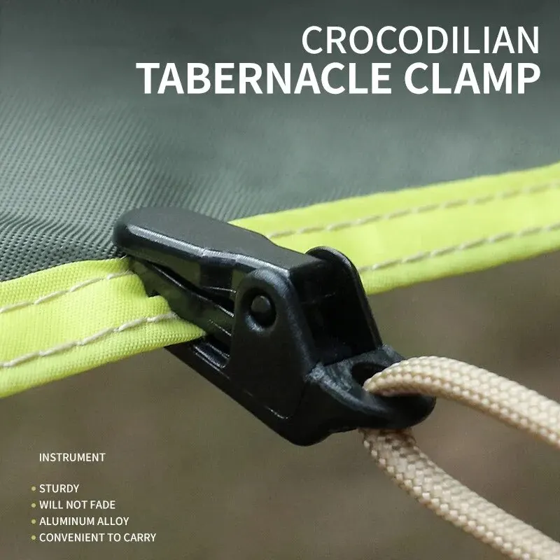 String Tension Clip - 10 adet tente kelepçesi muşamba klipleri