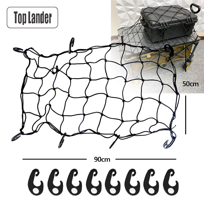 String Tension Clip - Kamp vagonu aksesuarları elastik örtü ağı