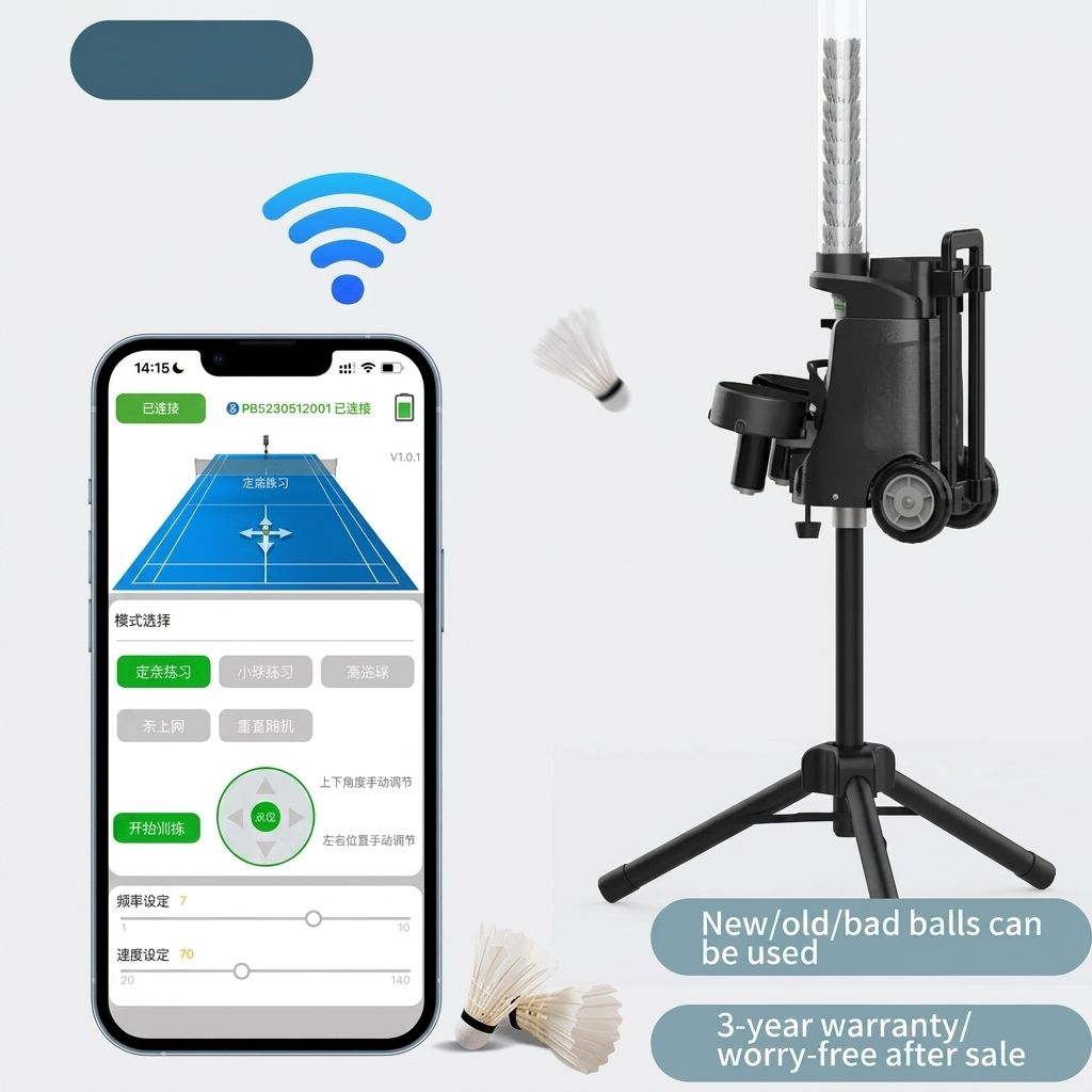 JMZ Badminton Topu Besleyici O - Feeder Machine Badminton incelemesi ve fiyatı