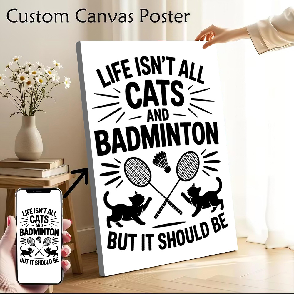 Kediler ve Badminton Komik Alı - Badminton Quotes Funny incelemesi ve fiyatı