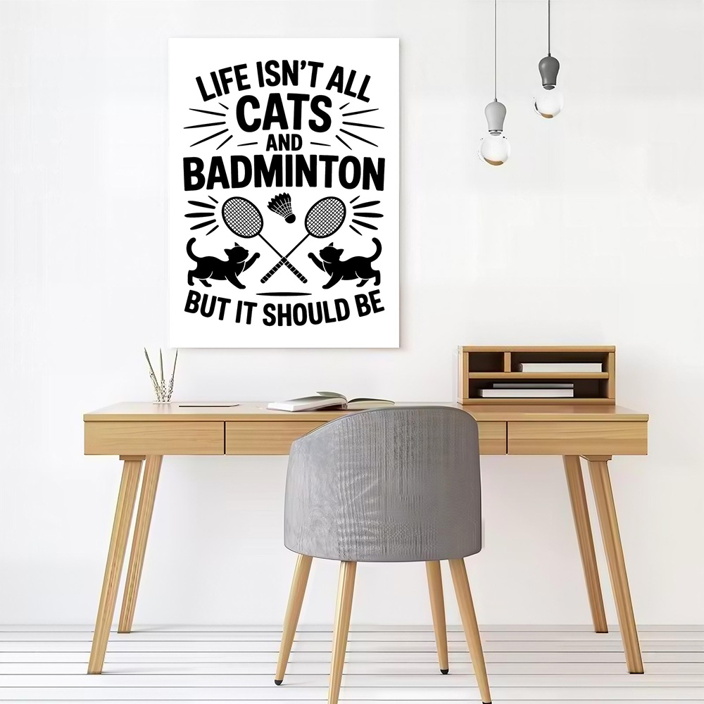 Kediler ve Badminton Komik Alı - Badminton Quotes Funny incelemesi ve fiyatı