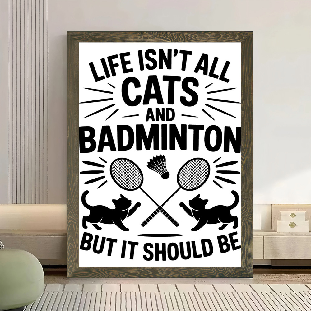 Kediler ve Badminton Komik Alı - Badminton Quotes Funny incelemesi ve fiyatı
