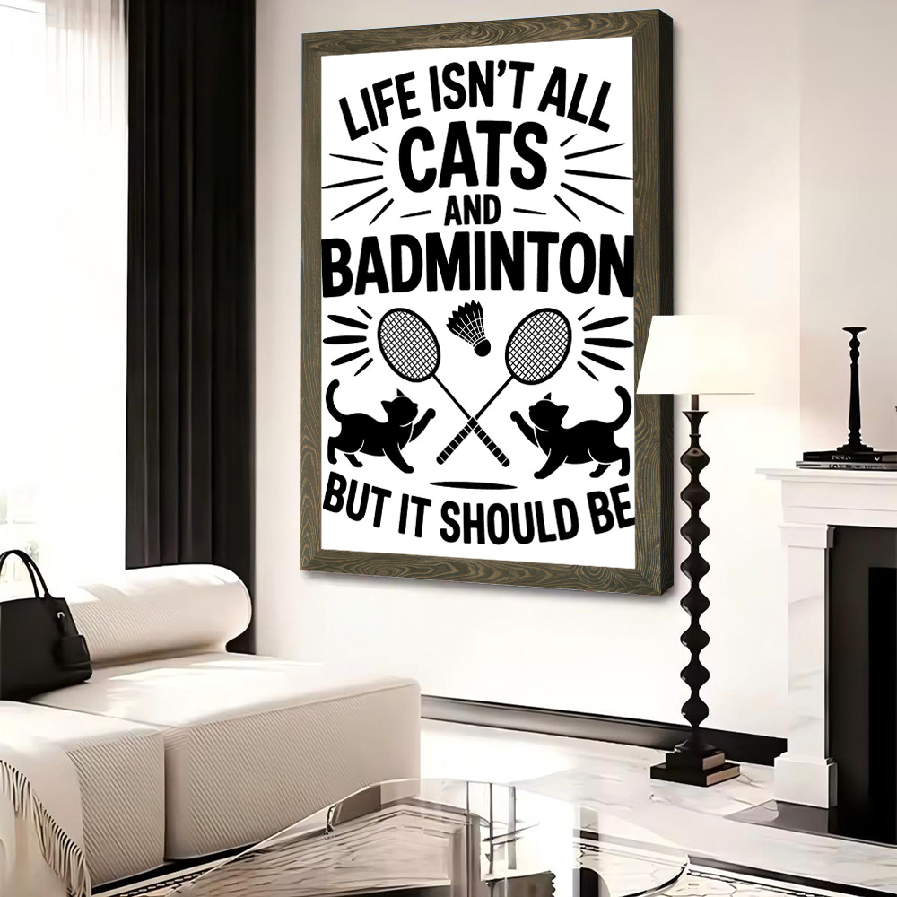 Kediler ve Badminton Komik Alı - Badminton Quotes Funny incelemesi ve fiyatı