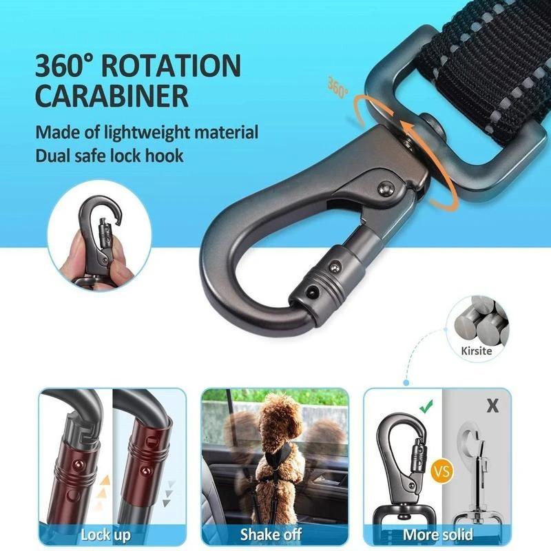 3 In 1 Pet Köpek Araba Emniyet - String Tension Clip incelemesi ve fiyatı
